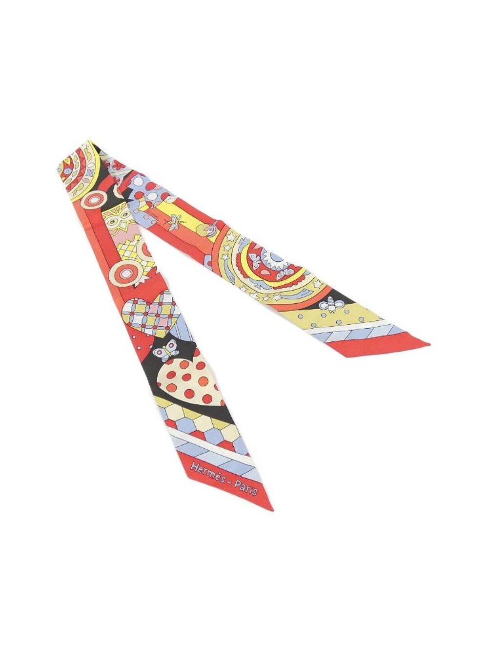 Hermes les Murmures de la Foret Twilly Scarf
